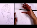Nasıl Manga Saç - At Kuyruğu (Kız) Çiz