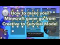 Nasıl Yaratıcı Minecraft Hayatta Kalma Mo