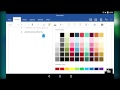 Microsoft Office İçin Android Tablet H